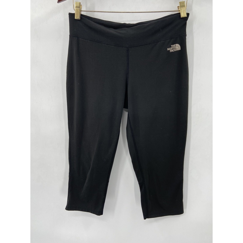 The North Face Women's Sz Small Black Flight Series Vapor Wick Yoga Capri Pants